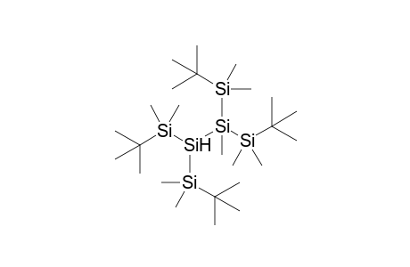 1,4-Di-t-Butyl-2,3-bis(t-butyldimethylsilyl)-1,1,2,4,4-pentamethyltetrasilane