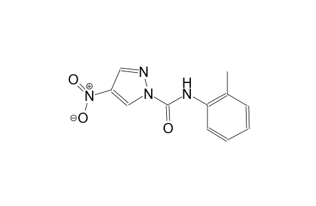 N-(2-methylphenyl)-4-nitro-1H-pyrazole-1-carboxamide