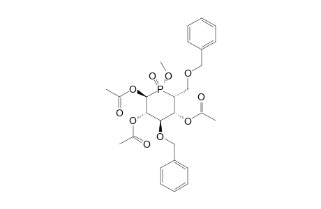 1,2,4-TRI-O-ACETYL-3,6-DI-O-BENZYL5-DEOXY-5-(R)-METHOXYPHOSPHINYL-ALPHA-L-IDOPYRANOSE