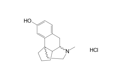 2,3,3a,4,5,9b-hexahydro-12-methyl-1H-4,9b-iminoethanobenz[e]indene-8-ol, hydrochloride