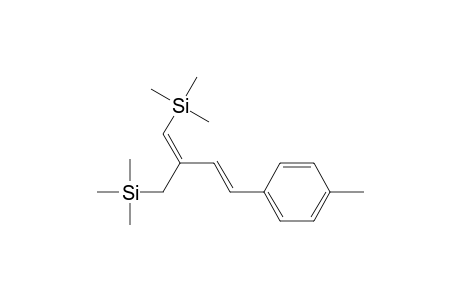 Silane, [2-[2-(4-methylphenyl)ethenyl]-1-propene-1,3-diyl]bis[trimethyl-, (E,?)-