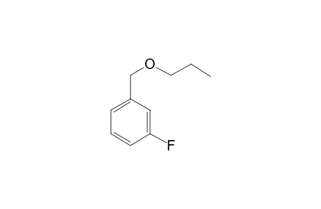 (3-Fluorophenyl) methanol, N-propyl ether