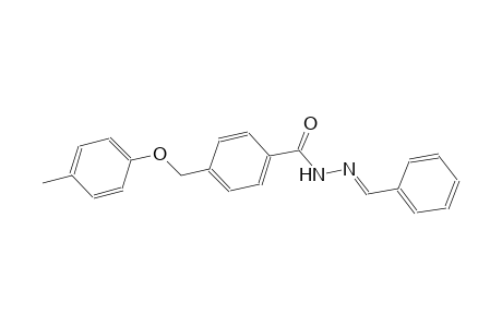 benzoic acid, 4-[(4-methylphenoxy)methyl]-, 2-[(E)-phenylmethylidene]hydrazide