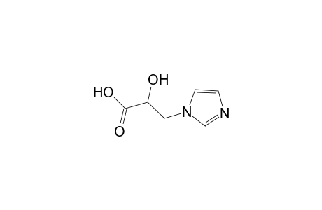 1H-Imidazole-1-propanoic acid, .alpha.-hydroxy-, (S)-