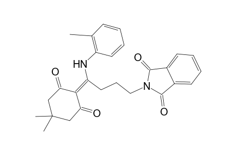 2-[4-(2,6-diketo-4,4-dimethyl-cyclohexylidene)-4-(o-toluidino)butyl]isoindoline-1,3-quinone