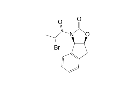 3-(2-Bromopropionyl)-(4R,5S)-indano[1,2-d]oxazolidin-2-one isomer