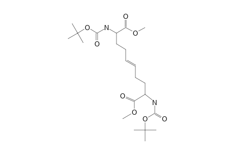 DIMETHYL-TRANS-2,9-BIS-(TERT.-BUTOXYCARBONYLAMINO)-DEC-5-ENEDIOATE
