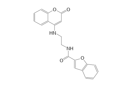 2-benzofurancarboxamide, N-[2-[(2-oxo-2H-1-benzopyran-4-yl)amino]ethyl]-