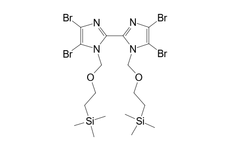 1,1'-bis[(Trimethylsilyl)ethoxymethyl]-4,4',5,5'-tetrabromo-2,2'-bis(imidazole)