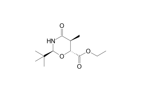 exo-5-Methyl-2-t-butyl-1,3-oxazin-6-ethyl carboxylate