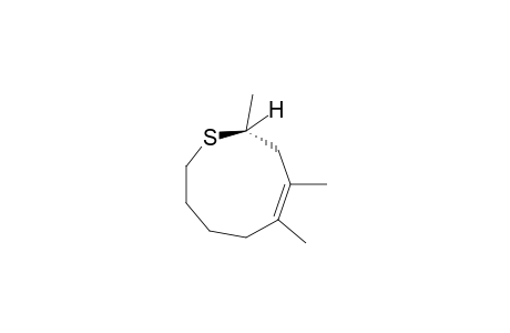 (E)-2,4,5-TRIMETHYLTHIACYCLONON-4-ENE;ISOMER-#2