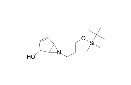 6-{ [3'-(t-Butyl)dimethylsilyloxy]propyl}-6-azabicyclo[3.1.0]hex-3-ene-2-ol