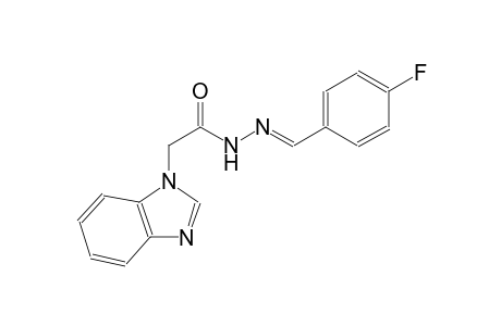 1H-benzimidazole-1-acetic acid, 2-[(E)-(4-fluorophenyl)methylidene]hydrazide