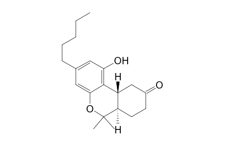 (6aR,10aR)-1-hydroxy-6,6-dimethyl-3-pentyl-7,8,10,10a-tetrahydro-6aH-benzo[c]chromen-9-one