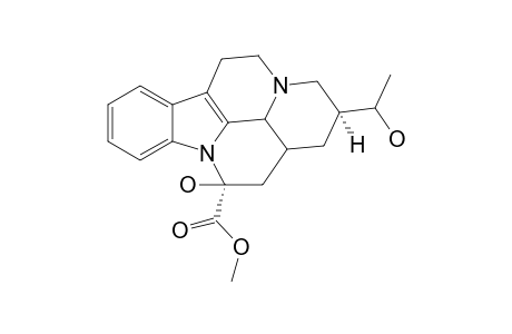 20,21-Dinoreburnamenine-14-carboxylic acid, 14,15-dihydro-14-hydroxy-18-(1-hydroxyethyl)-, methyl ester, [14.alpha.,18.alpha.(S)]-