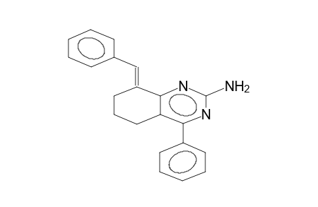 (E)-2-AMINO-8-BENZYLIDENE-4-PHENYL-5,6,7,8-TETRAHYDROQUINAZOLINE