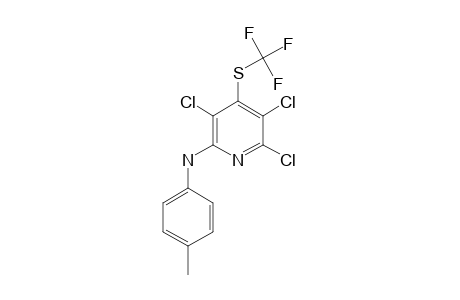3,5,6-TRICHLORO-2-(4-TOLYLAMINO)-4-TRIFLUOROMETHYLTHIOPYRIDINE