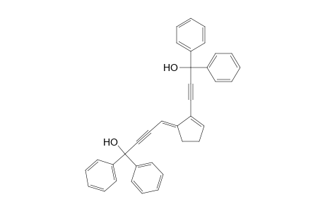 1,1-Diphenyl-3-[(E)-5-(4,4-diphenyl-4-hydroxy-2-butynylidene)-1-cyclopenten-1-yl]-2-propyn-1-ol