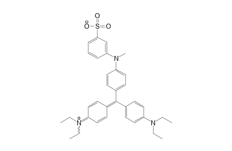 Ethanaminium, N-[4-[[4-(diethylamino)phenyl][4-[methyl(3-sulfophenyl)amino]phenyl]methylene]-2,5-cyclohexadien-1-ylidene]-N-ethyl-, hydroxide, inner salt