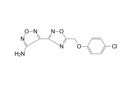 1,2,5-Oxadiazol-3-amine, 4-[5-(4-chlorophenoxymethyl)-1,2,4-oxadiazol-3-yl]-