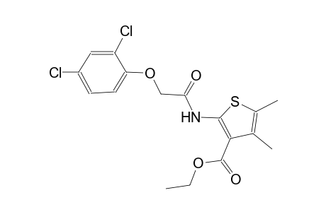 ethyl 2-{[(2,4-dichlorophenoxy)acetyl]amino}-4,5-dimethyl-3-thiophenecarboxylate