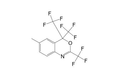 2,4,4-TRIS-(TRIFLUOROMETHYL)-6-METHYL-3,4-DIHYDRO-3-OXAQUINOLINE