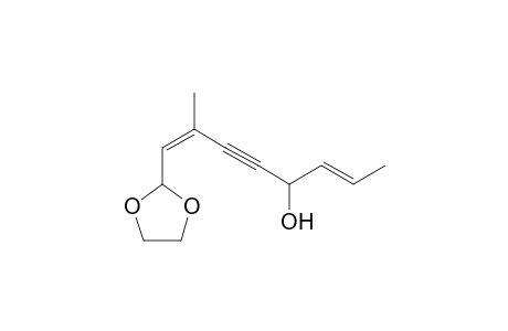 (2E,7Z)-8-{[1,3]-Dioxolan-2-yl}-7-methylocta-2,7-dien-5-yn-4-ol