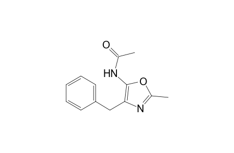 N-(4-benzyl-2-methyl-1,3-oxazol-5-yl)acetamide