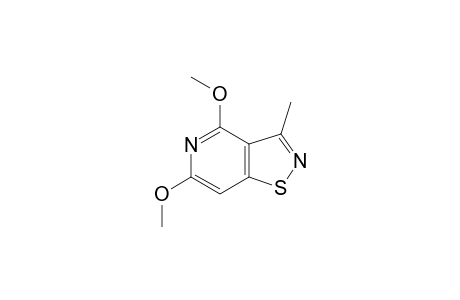 4,6-dimethoxy-3-methyl-[1,2]thiazolo[4,5-c]pyridine