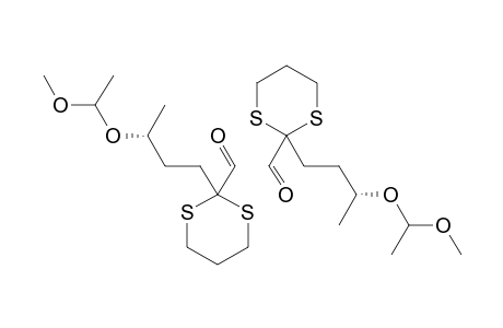 5-(1-METHOXYETHOXY)-2,2-TRIMETHYLENEDITHIOHEXANAL