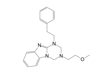 [1,3,5]triazino[1,2-a]benzimidazole, 1,2,3,4-tetrahydro-3-(2-methoxyethyl)-1-(2-phenylethyl)-