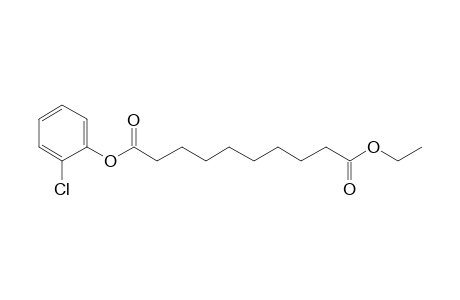 Sebacic acid, 2-chlorophenyl ethyl ester