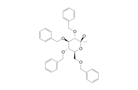 2,3,4,6-TETRA-O-BENZYL-1-C-METHYL-BETA-D-GLUCOPYRANOSE