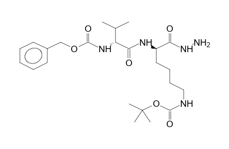 BENZYLOXYCARBONYL-VALINE-(TERT-BUTYLOXYCARBONYL)LYSINE HYDRAZIDEDIPEPTIDE