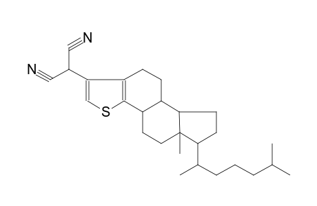 2-[6-(1,5-dimethylhexyl)-5a-methyl-4,5,5a,6,7,8,8a,8b,9,10-decahydro-3bH-cyclopenta[5,6]naphtho[1,2-b]thien-1-yl]malononitrile