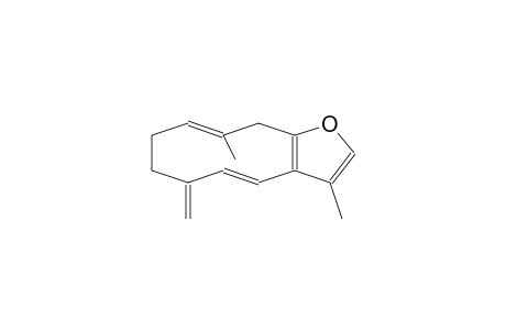 CYCLODECA[b]FURAN, 6,7,8,11-TETRAHYDRO-3,10-DIMETHYL-6-METHYLENE-