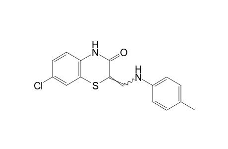 7-chloro-2-[(p-toluidino)methylene]-2H-1,4-benzothiazin-3(4H)-one