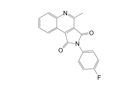 2-(4-fluorophenyl)-4-methyl-1H-pyrrolo[3,4-c]quinoline-1,3(2H)-dione