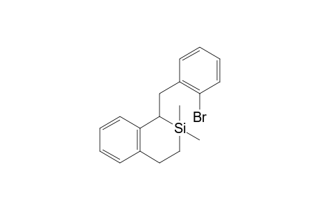 1-(2-Bromophenylmethyl)-2-sila-2,2-dimethyl-tetralin