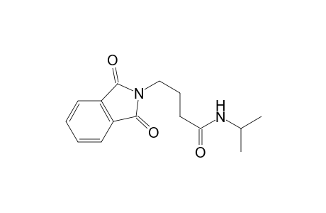 4-(1,3-Dioxo-1,3-dihydroisoindol-2-yl)-N-isopropylbutyramide