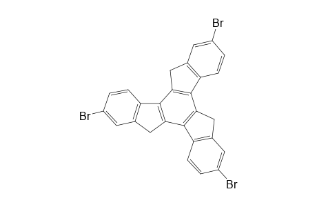 2,7,12-Tribromo-10,15-dihydro-5H-diindeno[1,2-a : 1',2'-c]fluorene