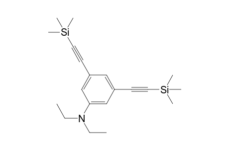 N,N-diethyl-3,5-bis(2-trimethylsilylethynyl)aniline
