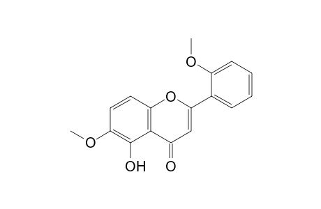 5-Hydroxy-6,2'-dimethoxyflavone