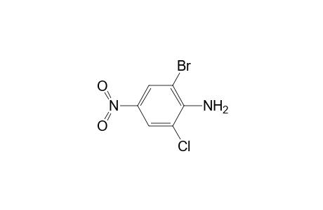 Benzenamine, 2-bromo-6-chloro-4-nitro-