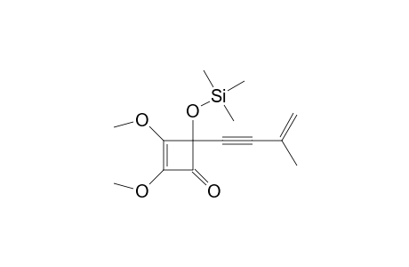 2-Cyclobuten-1-one, 2,3-dimethoxy-4-(3-methyl-3-buten-1-ynyl)-4-[(trimethylsilyl)oxy]-