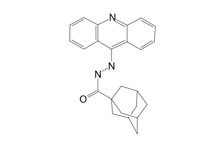 Adamantane-1-carboxylic acid, N'-acridin-9-yl-hydrazide