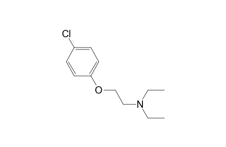 Ethanamine, 2-(4-chlorophenoxy)-N,N-diethyl-