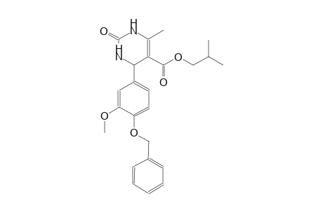 5-pyrimidinecarboxylic acid, 1,2,3,4-tetrahydro-4-[3-methoxy-4-(phenylmethoxy)phenyl]-6-methyl-2-oxo-, 2-methylpropyl ester