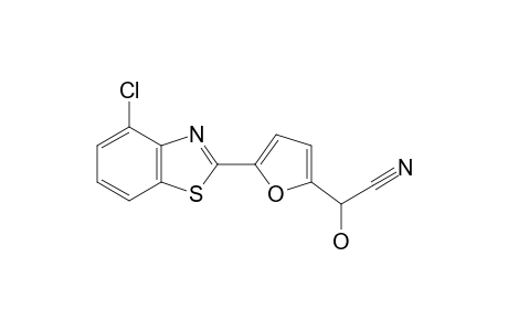 2-[5-(4-chloro-1,3-benzothiazol-2-yl)furan-2-yl]-2-hydroxyacetonitrile