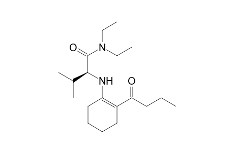 N-(2-Bytyryl-1-cyclohexenyl)-L-valine diethylamide